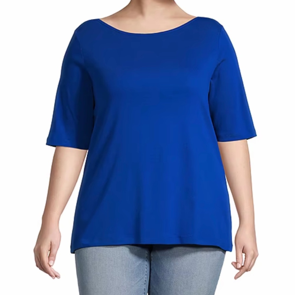 St. John's Bay Women's Plus T-Shirt